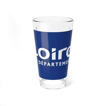 Flag of Loire France - Pint Glass 16oz 16oz - Go Mug Yourself
