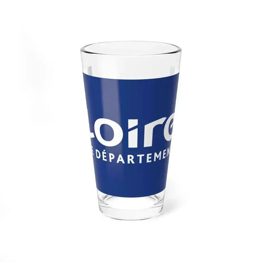 Flag of Loire France - Pint Glass 16oz 16oz - Go Mug Yourself