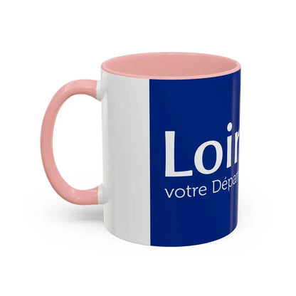 Flag of Loiret France - Accent Coffee Mug - Go Mug Yourself
