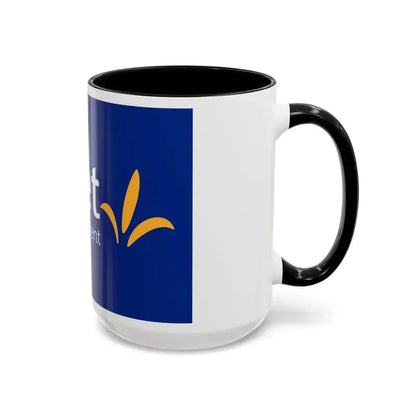 Flag of Loiret France - Accent Coffee Mug - Go Mug Yourself