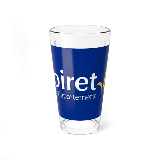 Flag of Loiret France - Pint Glass 16oz 16oz - Go Mug Yourself