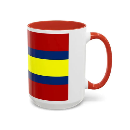 Flag of Loja Ecuador - Accent Coffee Mug - Go Mug Yourself