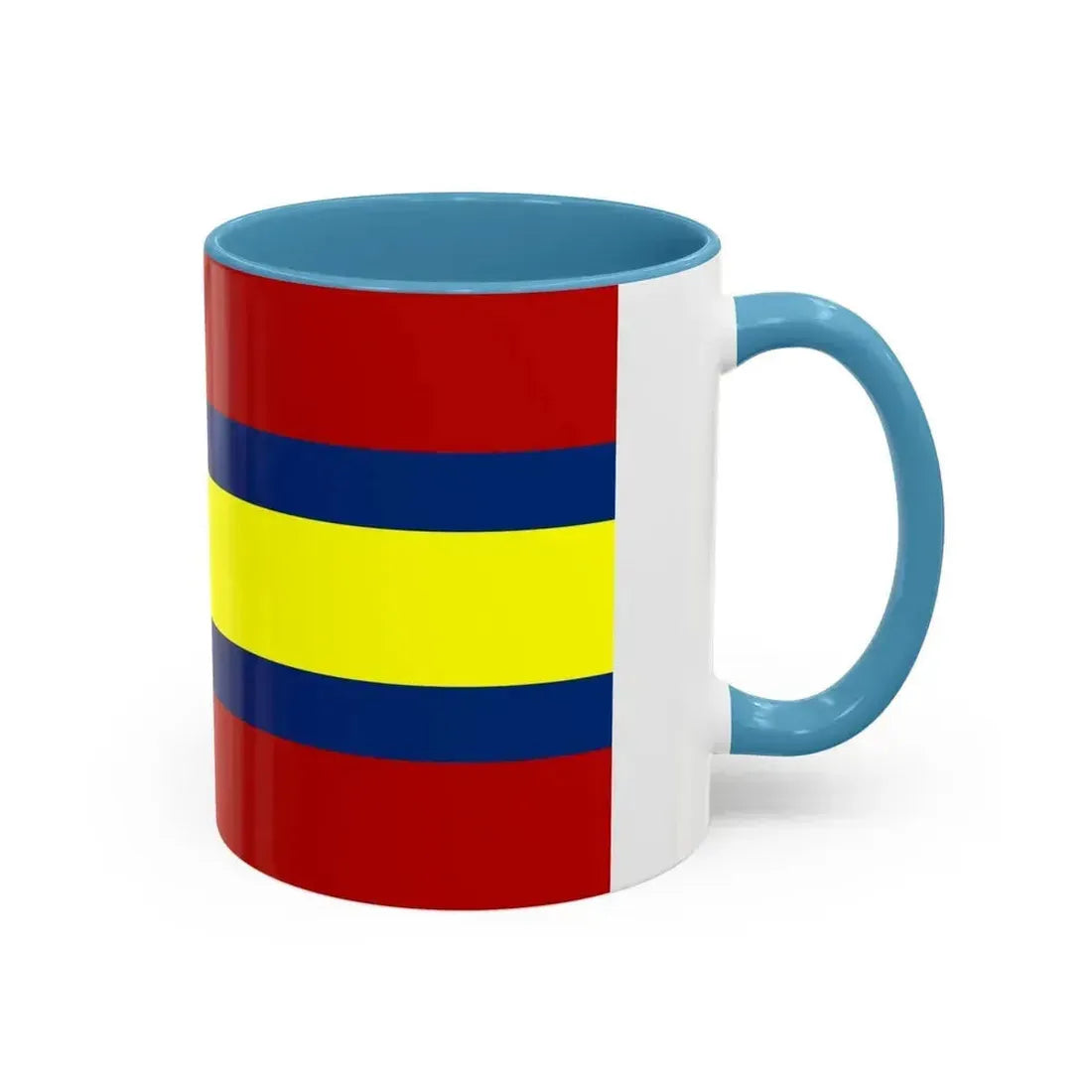 Flag of Loja Ecuador - Accent Coffee Mug - Go Mug Yourself
