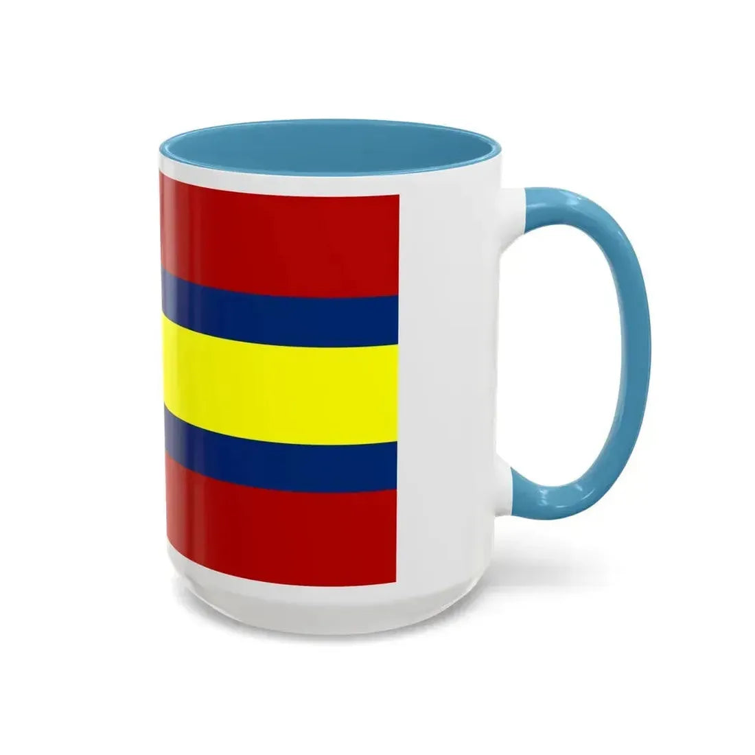 Flag of Loja Ecuador - Accent Coffee Mug - Go Mug Yourself