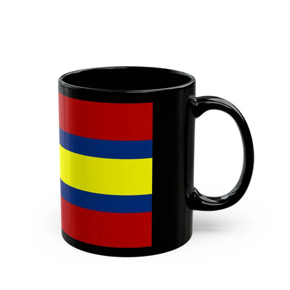 Flag of Loja Ecuador - Black Coffee Mug-Go Mug Yourself