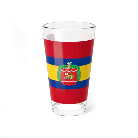 Flag of Loja Ecuador (Ecuador) Pint Glass 16oz 16oz - Go Mug Yourself