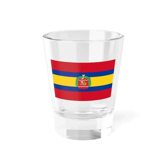 Flag of Loja Ecuador (Ecuador) Shot Glass 1.5oz 1.5oz - Go Mug Yourself
