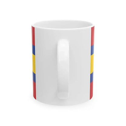 Flag of Loja Ecuador (Ecuador) White Coffee Mug - Go Mug Yourself