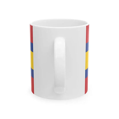 Flag of Loja Ecuador (Ecuador) White Coffee Mug - Go Mug Yourself
