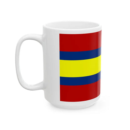 Flag of Loja Ecuador - White Coffee Mug-Go Mug Yourself