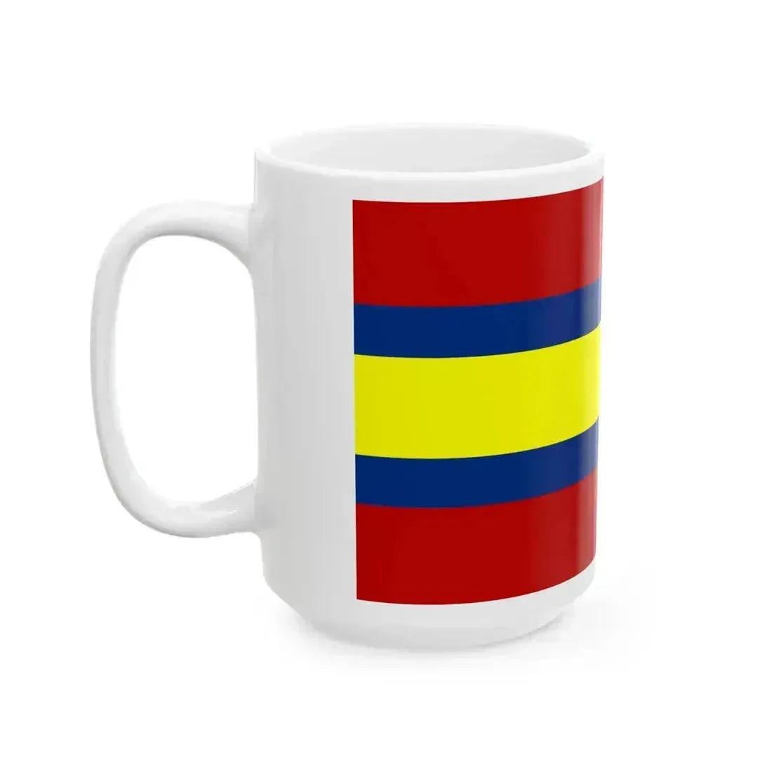 Flag of Loja Ecuador - White Coffee Mug - Go Mug Yourself