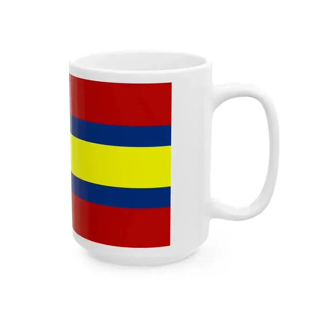 Flag of Loja Ecuador - White Coffee Mug - Go Mug Yourself