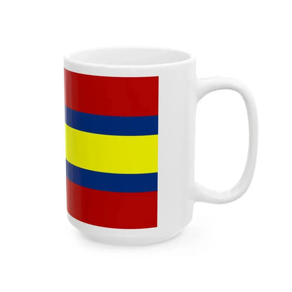 Flag of Loja Ecuador - White Coffee Mug - Go Mug Yourself