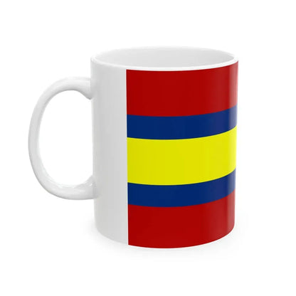 Flag of Loja Ecuador - White Coffee Mug - Go Mug Yourself
