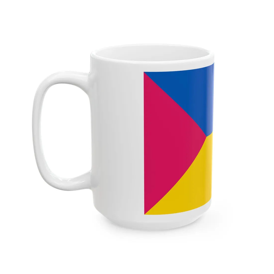 Flag of Lokhvytsia raion (Ukraine) White Coffee Mug - Go Mug Yourself