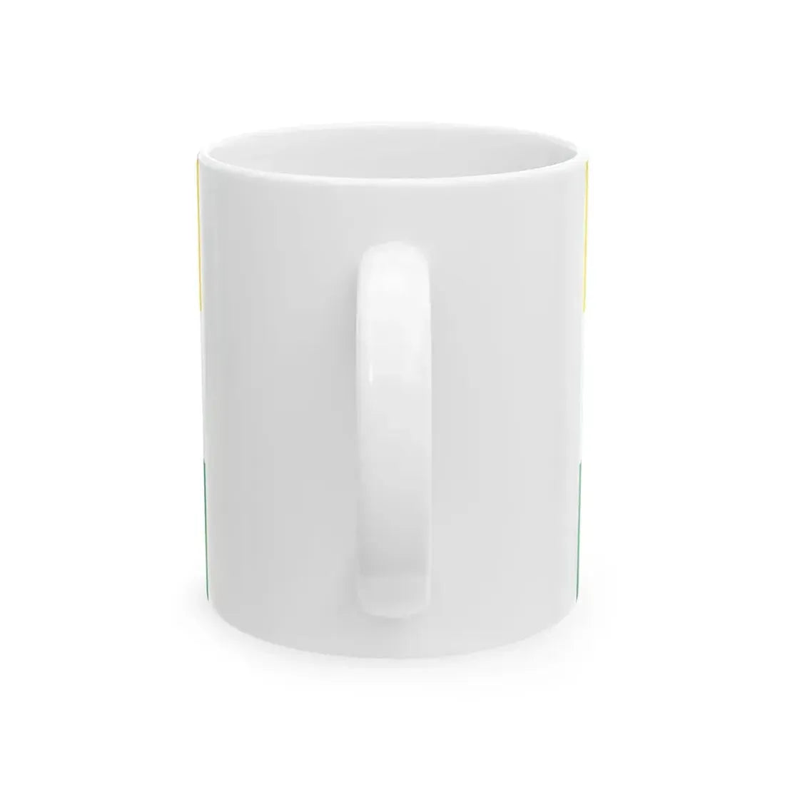 Flag of Lomas de Sargentillo (Ecuador) White Coffee Mug - Go Mug Yourself