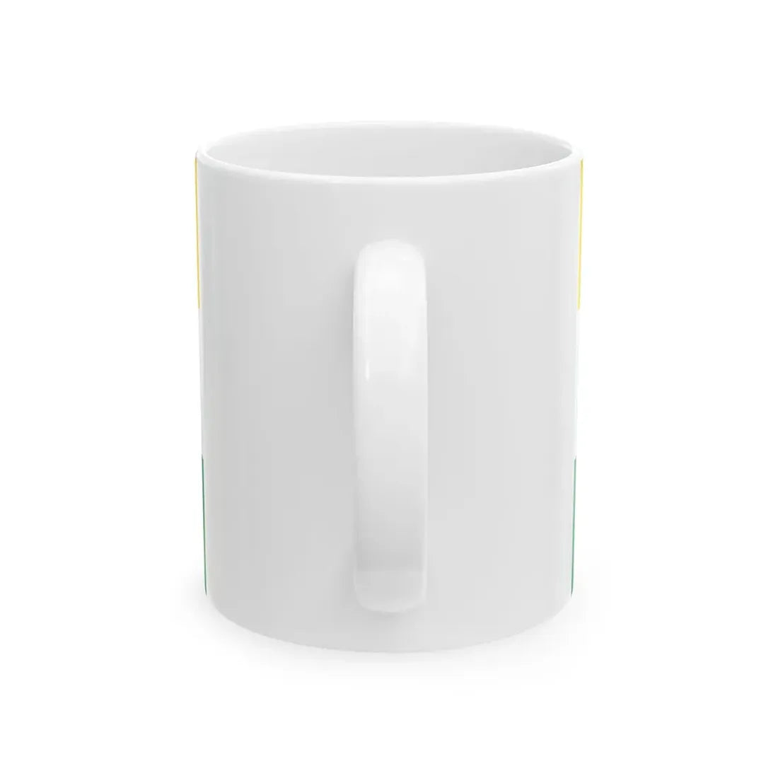 Flag of Lomas de Sargentillo (Ecuador) White Coffee Mug - Go Mug Yourself