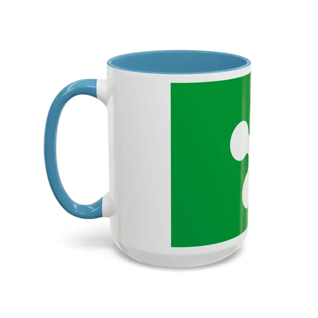 Flag of Lombardy Italy - Accent Coffee Mug - Go Mug Yourself
