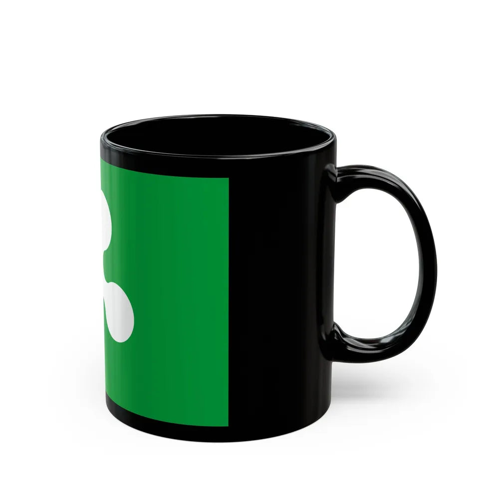 Flag of Lombardy Italy - Black Coffee Mug-Go Mug Yourself