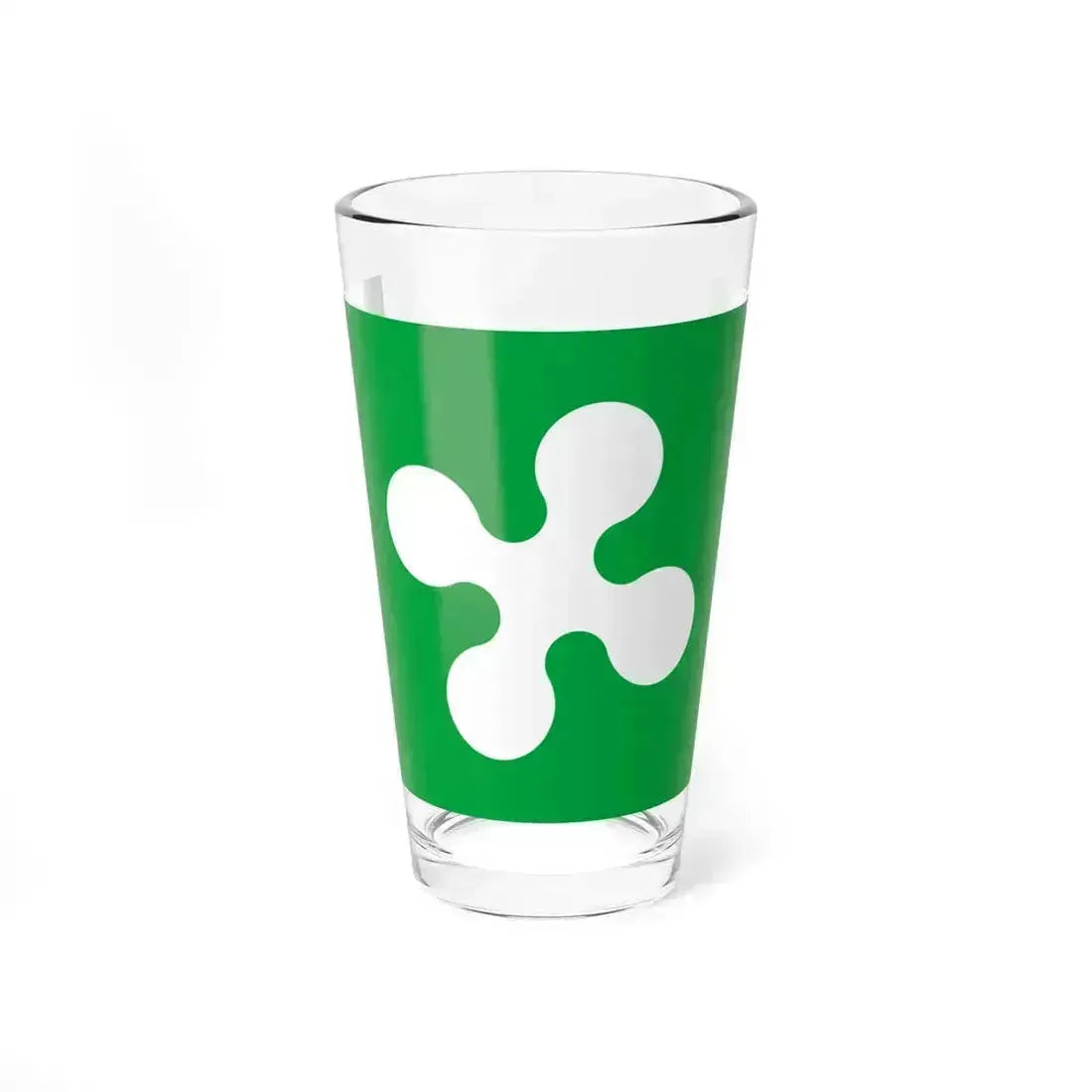 Flag of Lombardy (Italy) Pint Glass 16oz 16oz - Go Mug Yourself