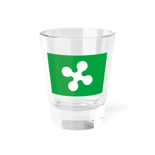 Flag of Lombardy Italy - Shot Glass 1.5oz 1.5oz - Go Mug Yourself