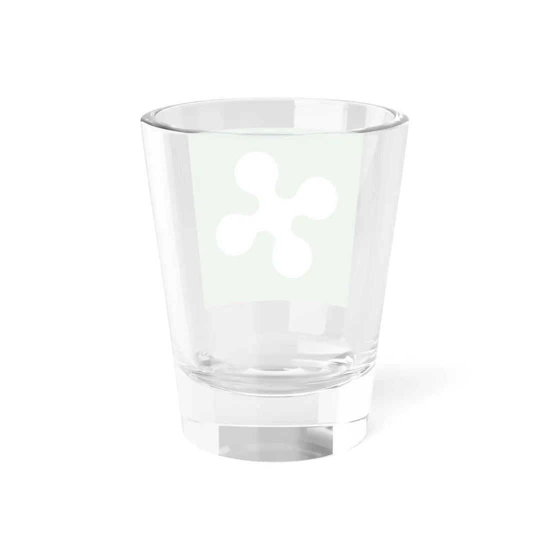 Flag of Lombardy square (Italy) Shot Glass 1.5oz - Go Mug Yourself