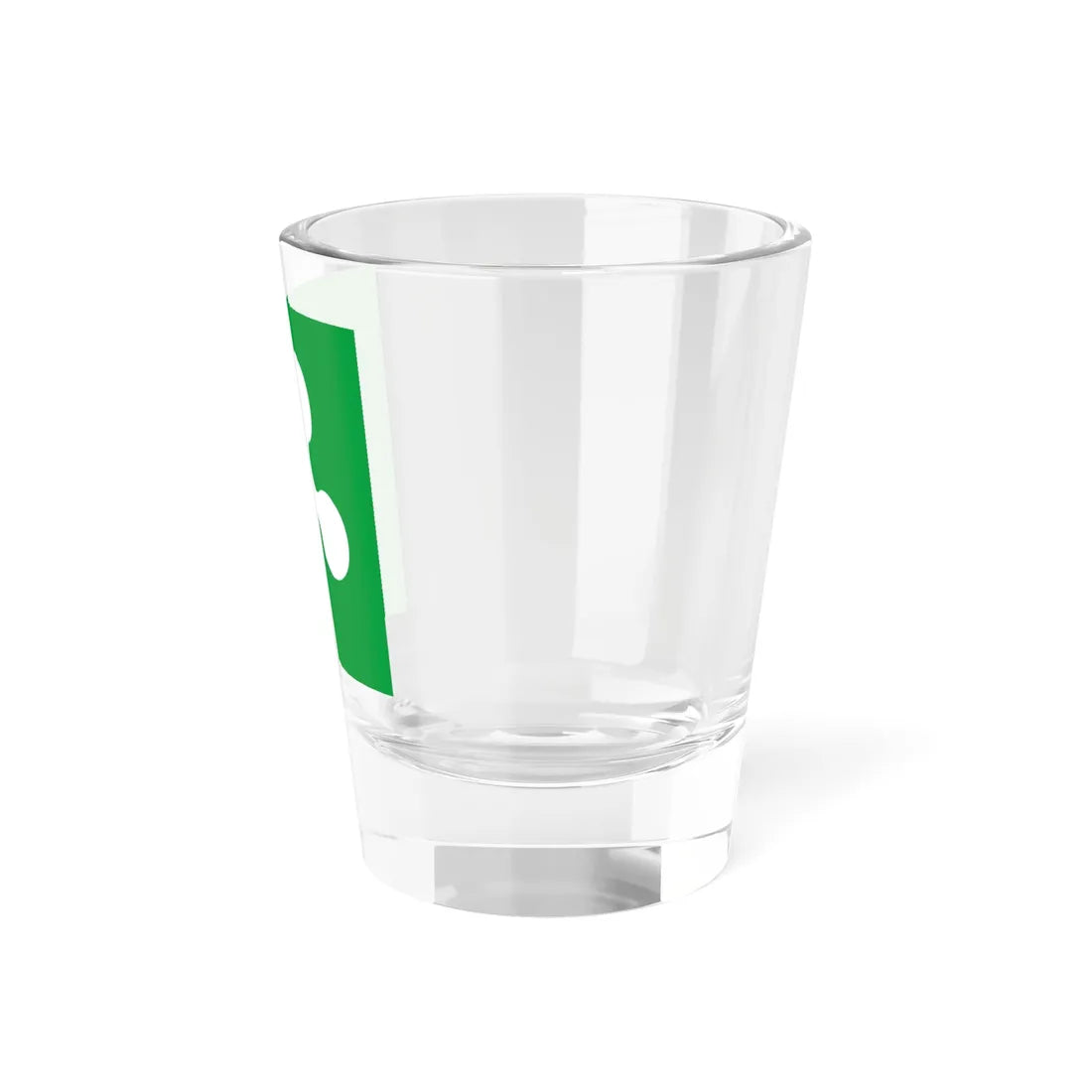 Flag of Lombardy square (Italy) Shot Glass 1.5oz - Go Mug Yourself