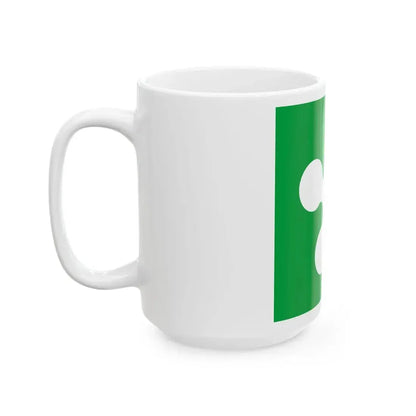 Flag of Lombardy square (Italy) White Coffee Mug - Go Mug Yourself