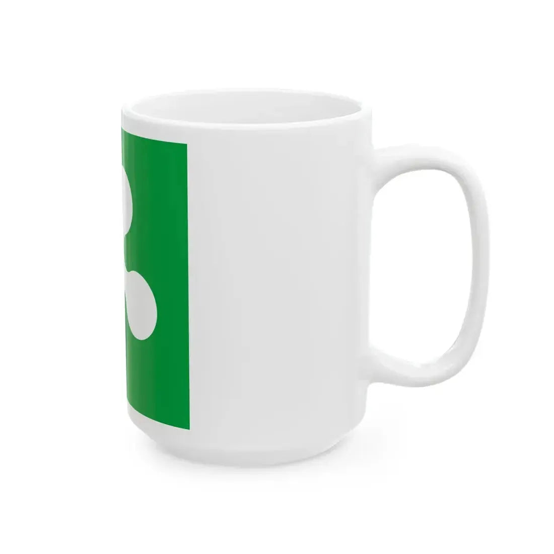 Flag of Lombardy square (Italy) White Coffee Mug - Go Mug Yourself