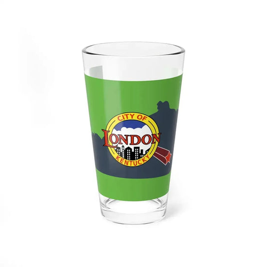 Flag of London Kentucky (United States) Pint Glass 16oz 16oz - Go Mug Yourself