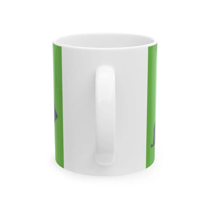 Flag of London Kentucky (United States) White Coffee Mug - Go Mug Yourself