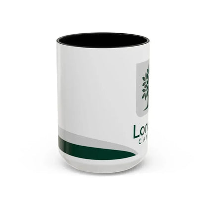 Flag of London Ontario Canada - Accent Coffee Mug 15oz Black - Go Mug Yourself