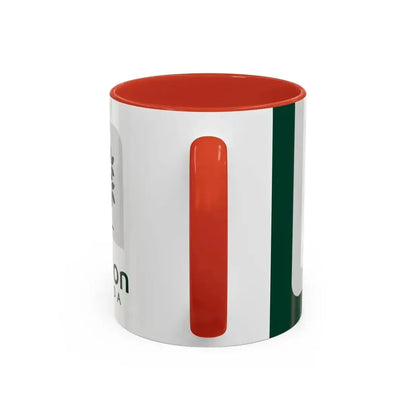 Flag of London Ontario Canada - Accent Coffee Mug - Go Mug Yourself