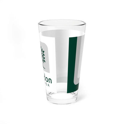 Flag of London Ontario Canada (Canada) Pint Glass 16oz - Go Mug Yourself