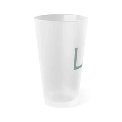 Flag of London Ontario Canada - Frosted Pint Glass 16oz - Go Mug Yourself