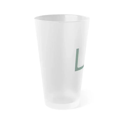 Flag of London Ontario Canada - Frosted Pint Glass 16oz - Go Mug Yourself