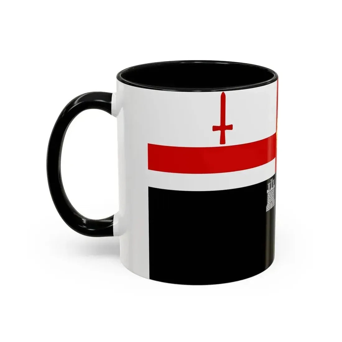 Flag of Londonderry Ireland - Accent Coffee Mug - Go Mug Yourself