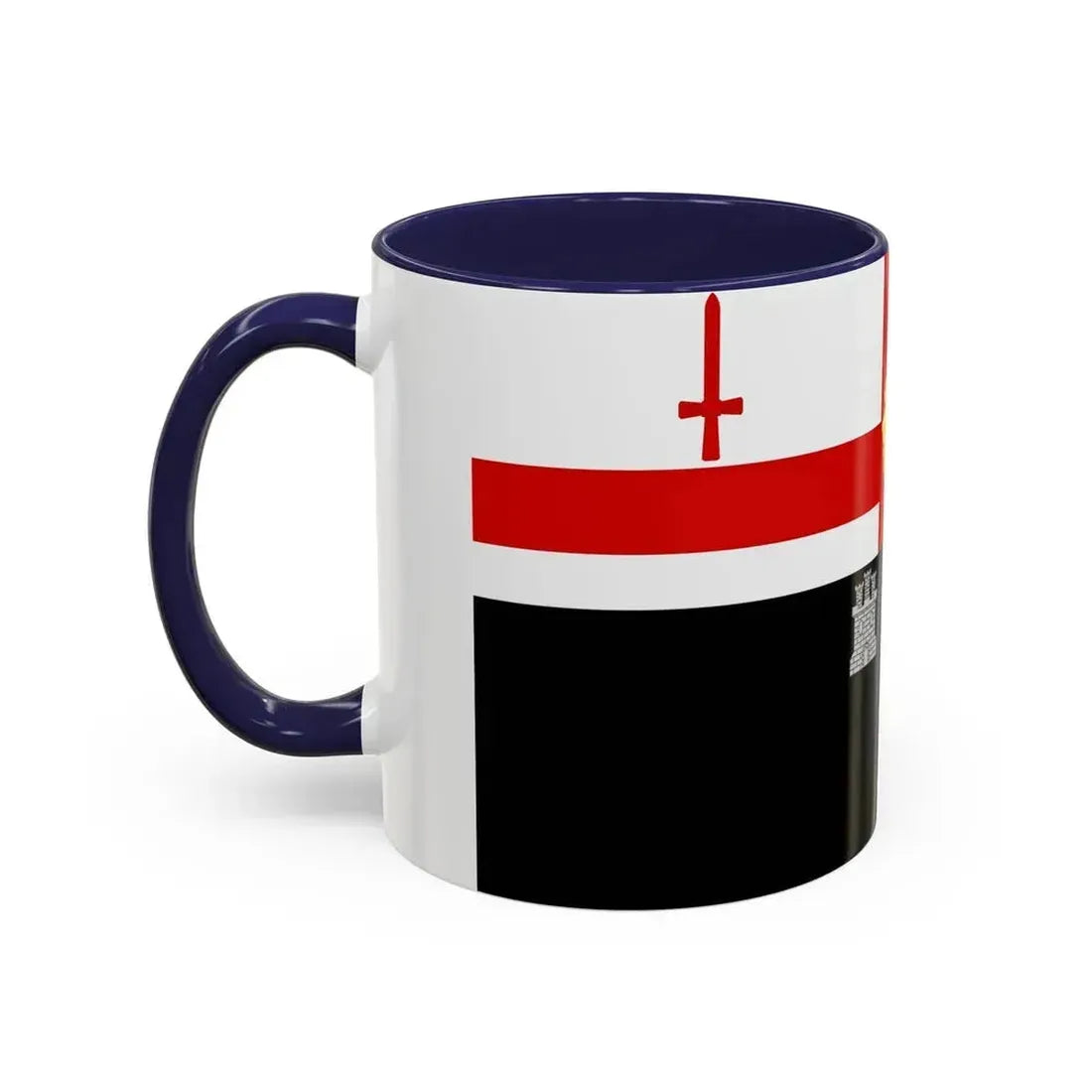 Flag of Londonderry Ireland - Accent Coffee Mug - Go Mug Yourself