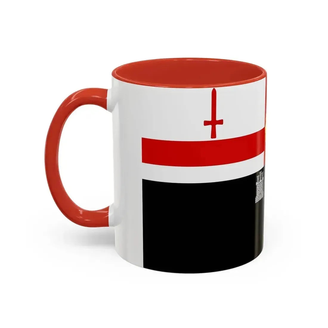 Flag of Londonderry Ireland - Accent Coffee Mug - Go Mug Yourself