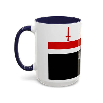 Flag of Londonderry Ireland - Accent Coffee Mug - Go Mug Yourself