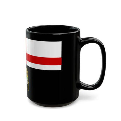 Flag of Londonderry Ireland - Black Coffee Mug-Go Mug Yourself