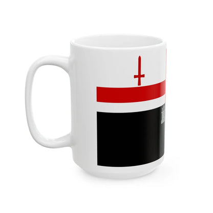 Flag of Londonderry Ireland - White Coffee Mug-Go Mug Yourself