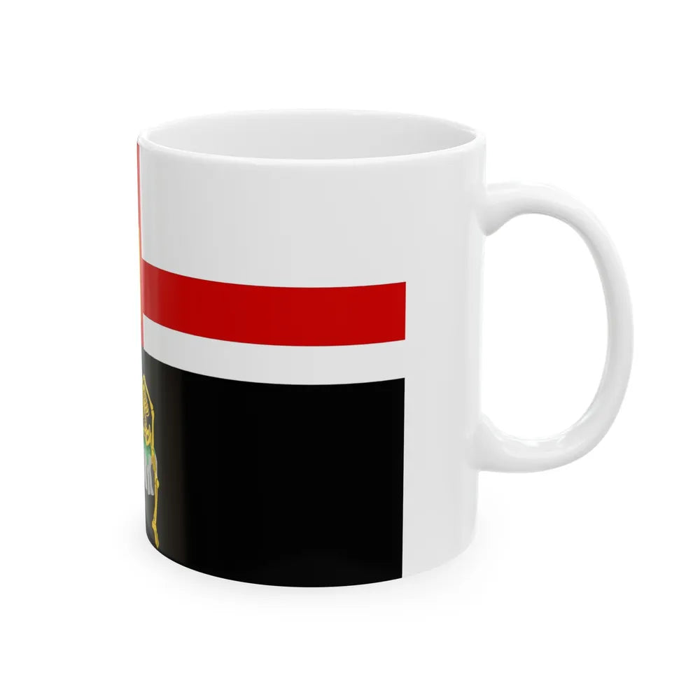 Flag of Londonderry Ireland - White Coffee Mug-Go Mug Yourself