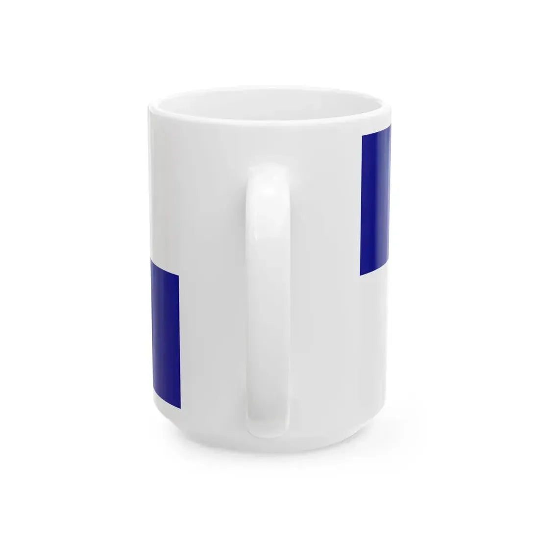 Flag of Longeron (France) White Coffee Mug - Go Mug Yourself