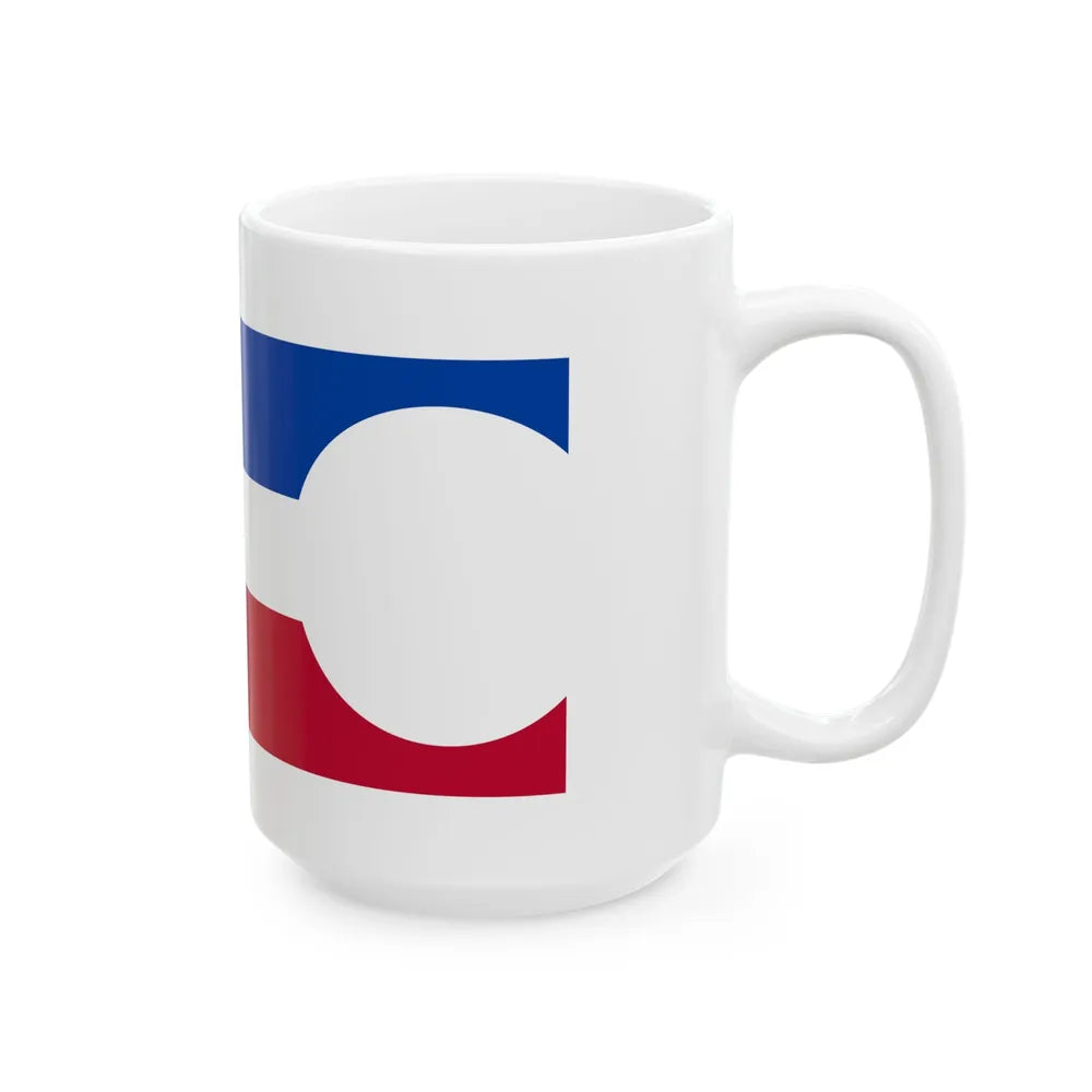 Flag of Longmont Colorado (United States) White Coffee Mug - Go Mug Yourself