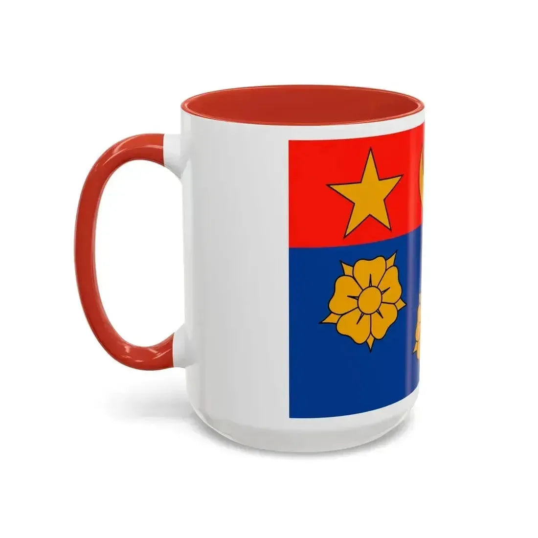 Flag of Longueuil Quebec Canada - Accent Coffee Mug - Go Mug Yourself