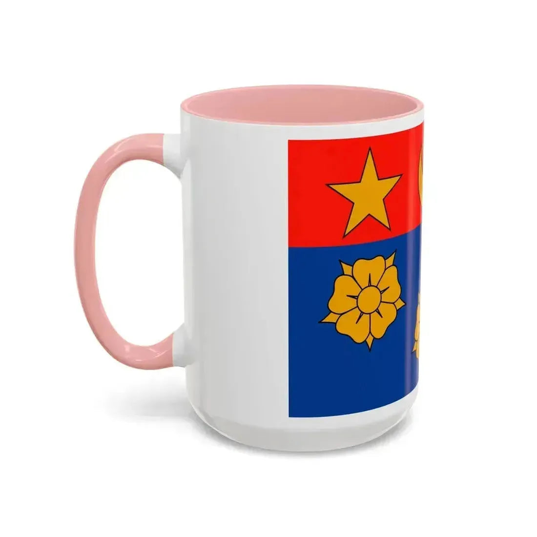 Flag of Longueuil Quebec Canada - Accent Coffee Mug - Go Mug Yourself