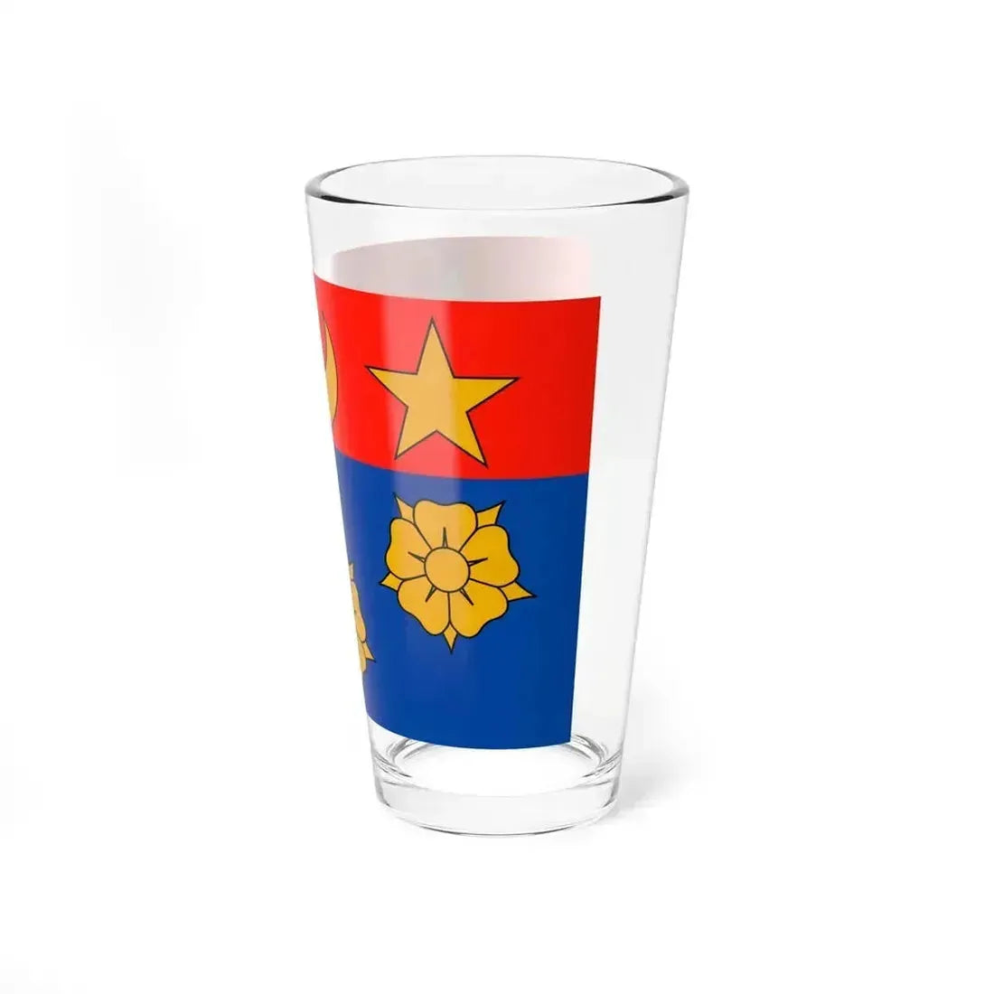 Flag of Longueuil Quebec Canada - Pint Glass 16oz - Go Mug Yourself