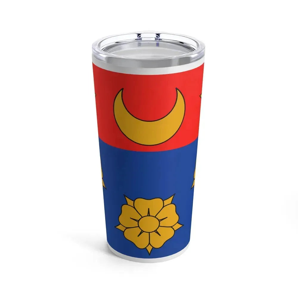 Flag of Longueuil Quebec Canada - Tumbler 20oz 20oz - Go Mug Yourself
