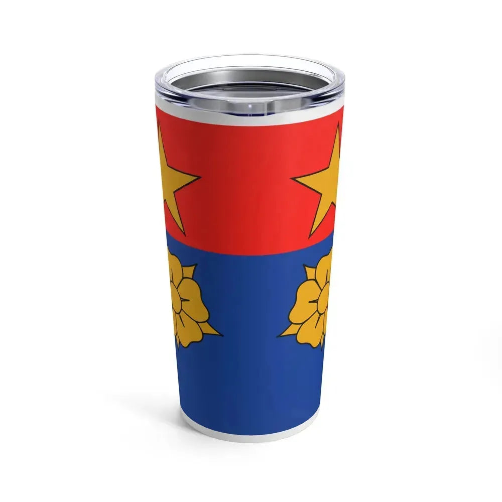 Flag of Longueuil Quebec Canada - Tumbler 20oz - Go Mug Yourself